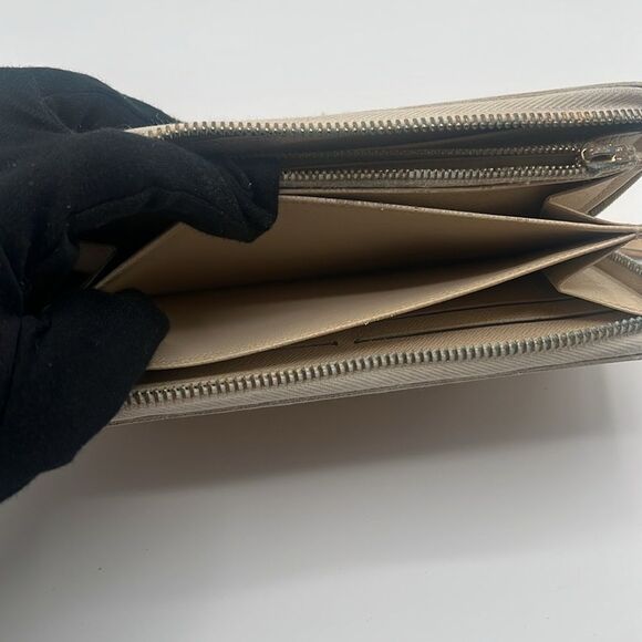 LOUIS VUITTON VINTAGE DAMIER AZUR ZIPPER WALLET WITH COA - Picture 5 of 16